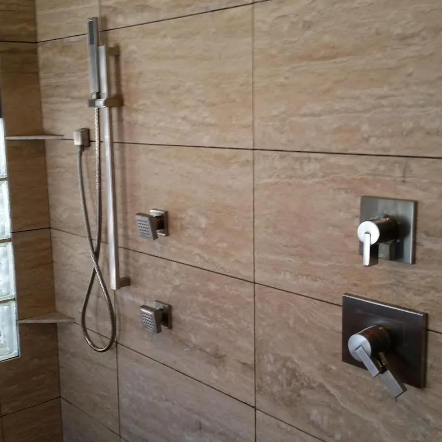 Shower fixture installation for Water Heater Installation in Ada